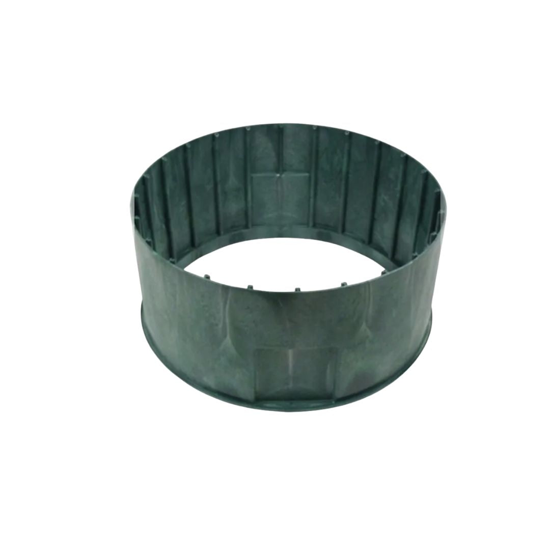 Green plastic ring on a white background - 24"x 12" POLYLOK Riser Flat